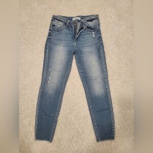 KanCan Light Blue Distressed Skinny Jeans